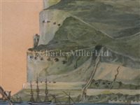 Lot 2 - J.M. VAN BRAAM (DUTCH, 19th CENTURY) - Gibraltar, circa 1820