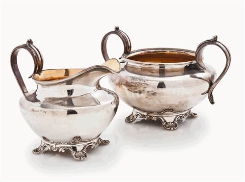 Lot 107 - PLATED TABLEWARE FROM THE TRANSATLANTIC STEAM...