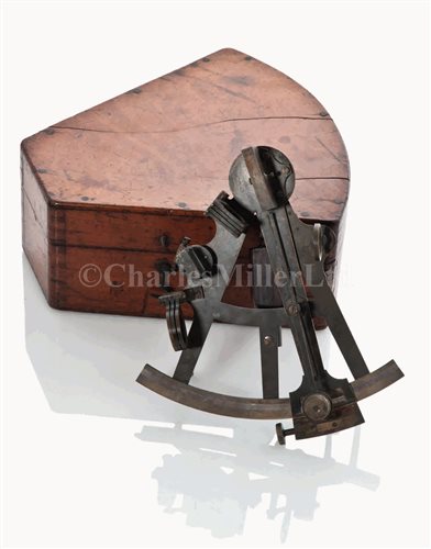 Lot 135 - CAPTAIN DUDLEY'S SEXTANT FROM THE ILL-FATED...