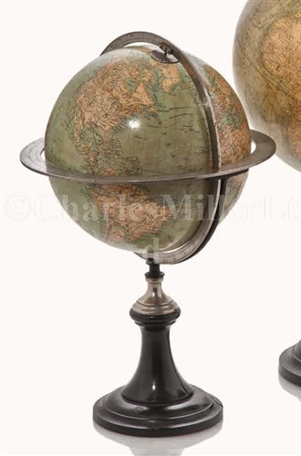 Lot 146 - A 9IN. TERRESTRIAL GLOBE PUBLISHED BY E....
