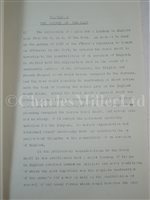Lot 110 - GERMAN PLANS FOR THE INVASION OF ENGLAND IN 1940, OPERATION 'SEALION'