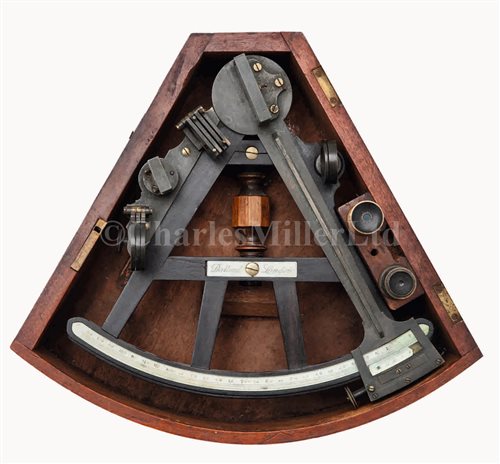 Lot 187 - Ø AN 8½IN. VERNIER SEXTANT BY DOLLOND, LONDON,...