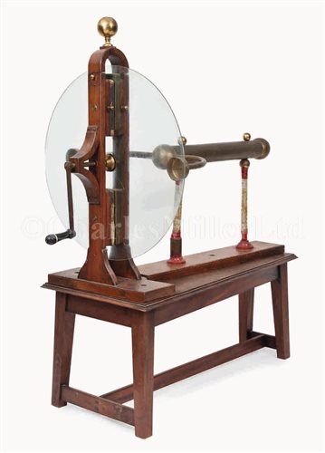 Lot 205 - A LARGE ELECTROSTATIC MACHINE, PROBABLY...