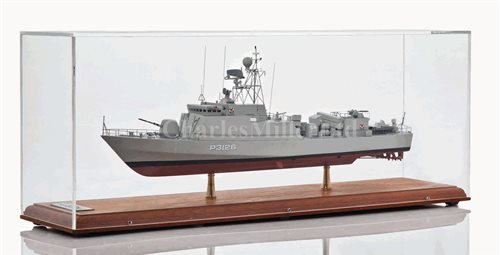 Lot 276 - a 1:100 scale builder's model for the 57-meter...