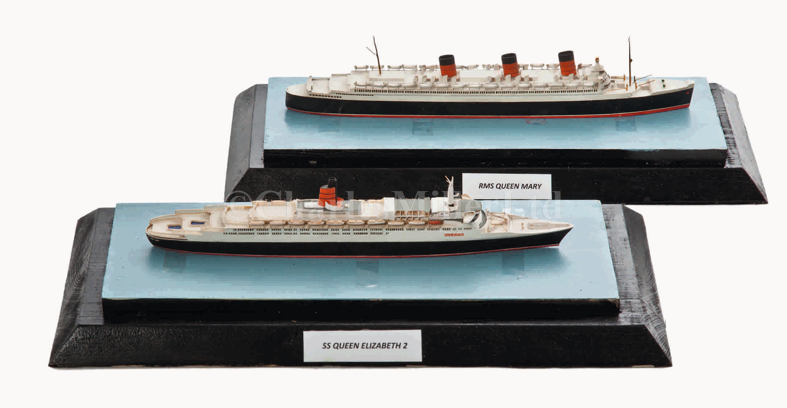 Lot 286 A 1 1250 SCALE WATERLINE MODEL OF THE R M S lot-286-a-1-1250-scale-waterline-model-of-the-r-m-s