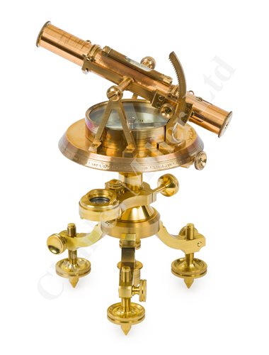 Lot 254 - AN EXPEDITION THEODOLITE BY W. S. JONES, LONDON, CIRCA 1800