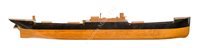 Lot 338 - A 1:24 SCALE MODEL OF THE PASSENGER/CARGO S.S. EVANDALE, BUILT FOR R. MACKILL & CO, GLASGOW BY CHARLES CONNELL & CO.., SCOTSTOUN, 1894
