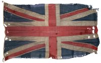 Lot 47 - A NAVAL UNION FLAG, PROBABLY FROM H.M.S....