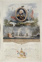Lot 52 - 'ADMIRAL LORD NELSON, K.B. AND THE VICTORY OF...