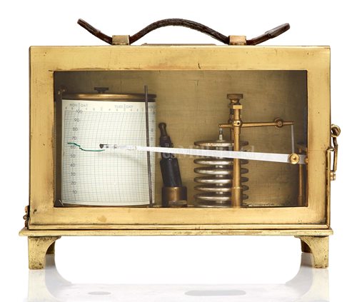 Lot 64 - A BAROGRAPH FROM CAPTAIN SCOTT'S BRITISH...