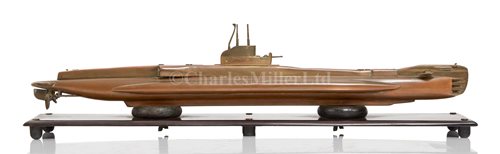 Lot 76 - A UNUSUALLY LARGE ENGINEER'S MODEL OF A...