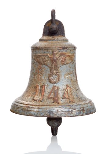 Lot 79 - THE BELL FROM THE GERMAN SUBMARINE U-44,...
