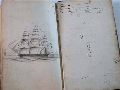 Lot 116 - AN HISTORICALLY INTERESTING SHIP BUILDER AND...