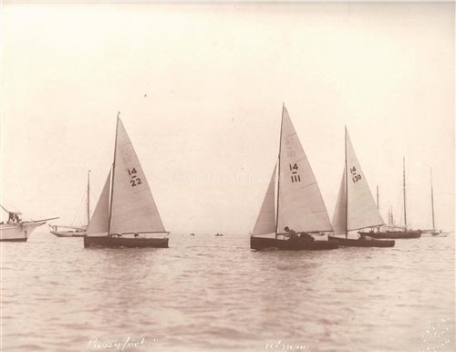 Lot 134 - A collection of loose photographs of Solent...