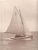 Lot 138 - A collection of loose photographs of yachts to...