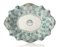 Lot 143 - A CALEDONIA-PATTERN TRANSFER WARE DISH FOR THE...