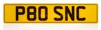 Lot 144 - DVLA VEHICLE REGISTRATION NUMBER P8O SNC [P&O...