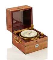 Lot 160 - A TWO-DAY MARINE CHRONOMETER BY ULYSSE NARDIN,...