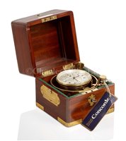 Lot 164 - THE 'CONCORDE CHRONOMETER'<br/><br/>A TWO-DAY MARINE...