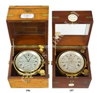 Lot 196 - A FINE TWO-DAY MARINE CHRONOMETER BY A. JOHANNSEN & CO., LONDON, CIRCA 1898
