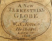 Lot 184 - A 6IN. TERRESTRIAL DESK GLOBE BY W. & S....