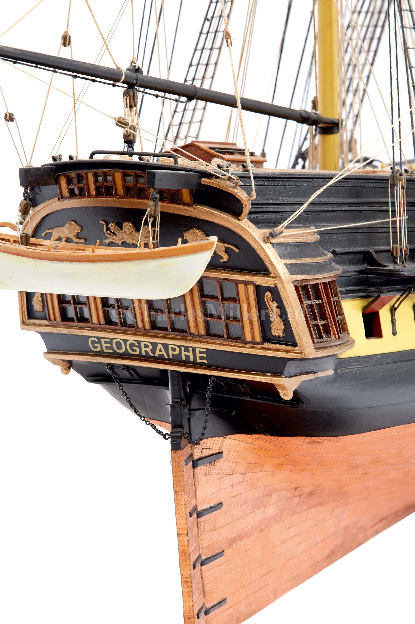 Lot 260 - A FINELY REALISED 1:48 SCALE FULLY RIGGED...