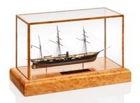 Lot 272 - A FINE 32FT:1IN. MINIATURE MODEL OF THE...