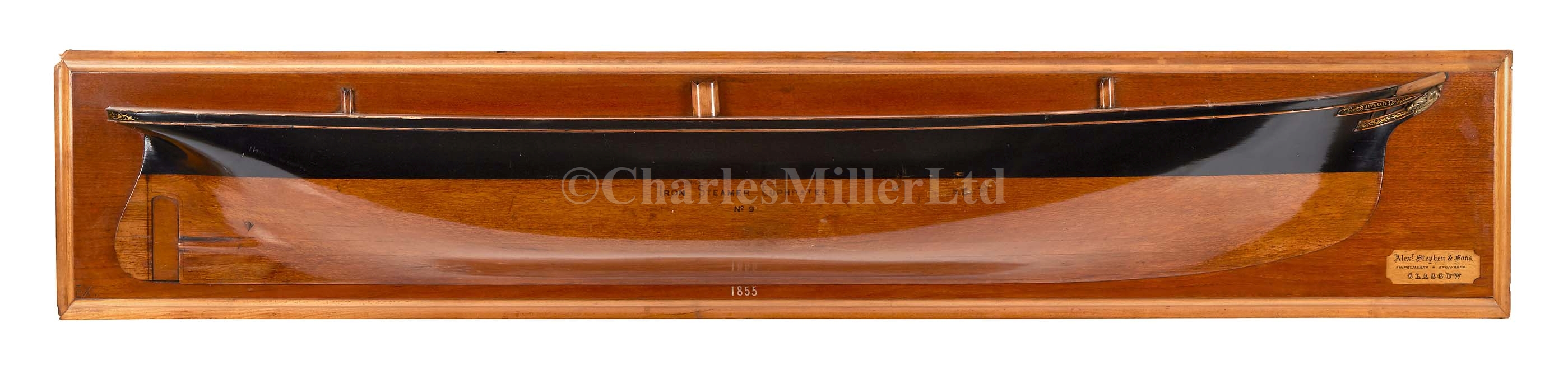 Lot 287 - A FINE BUILDER'S HALF-BLOCK MODEL FOR THE