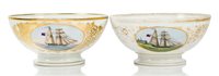 Lot 168 - TWO 19TH CENTURY ELSINORE BOWLS