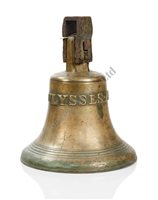 Lot 181 - THE SHIP'S BELL FROM THE LIVERPOOL-JAMAICA...