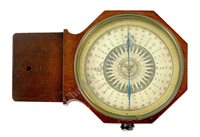 Lot 241 - A PLANE TABLE SURVEYING COMPASS BY GEORGE...