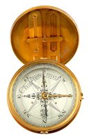 Lot 244 - A MINER'S DIAL BY GEORGE ADAMS SENIOR, CIRCA...