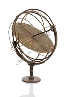 Lot 259 - A RARE DIDACTIC ARMILLARY SPHERE BY ERNST...