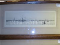 Lot 2 - WILLIAM LIONEL WYLLIE (BRITISH, 1851-1931) - Views of Portsmouth and the surrounding area