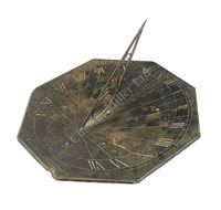 Lot 263 - A FRENCH SLATE SUNDIAL, CIRCA...