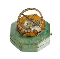 Lot 268 - AN 18TH-CENTURY VOGLER-TYPE COMPASS...