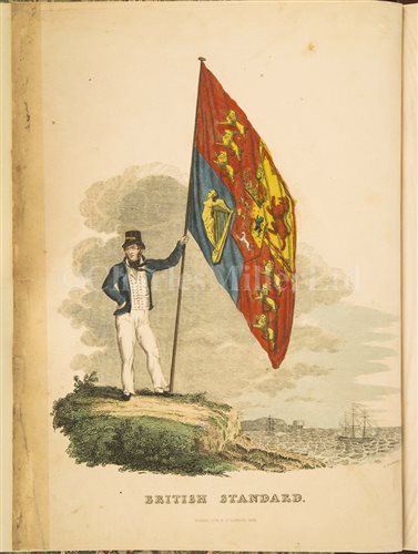Lot 65 - A DISPLAY OF THE NAVAL FLAGS OF ALL NATIONS,...
