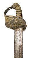 Lot 86 - AN 1827-PATTERN ROYAL NAVY SWORD HILT WITH...