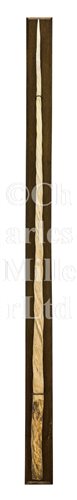 Lot 107 - Ø A FINE 19TH-CENTURY NARWHAL TUSK<br/>of mellowed...