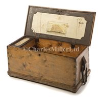 Lot 112 - A 19TH-CENTURY SEAMAN'S CHEST<br/>constructed in...