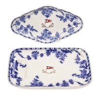 Lot 125 - A SECOND CLASS WHITE STAR LINE DELFT PATTERN...