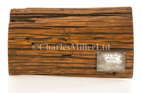 Lot 168 - A SECTION OF MAST FROM THE FAMOUS RACING YACHT...