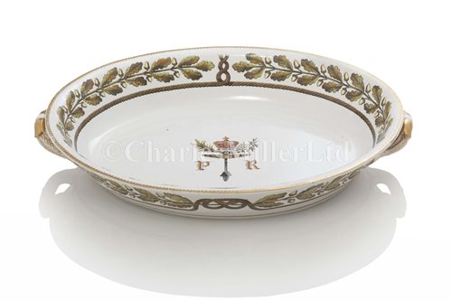 Lot 179 - A RARE ROYAL YACHT SERVING PLATTER OFF THE...
