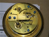 Lot 195 - AN HISTORICALLY INTERESTING 2-DAY MARINE CHRONOMETER BY KELVIN, WHITE & HUTTON EVACUATED FROM THE FALL OF SINGAPORE ABOARD H.M.S. BULAN, 11 FEBRUARY, 1942