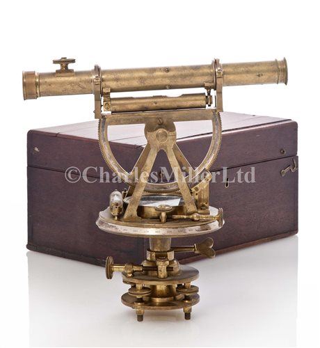 Lot 214 - A THEODOLITE BY GILKERSON & CO. LONDON CIRCA...