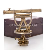 Lot 214 - A THEODOLITE BY GILKERSON & CO. LONDON CIRCA...