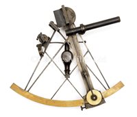 Lot 293 - A LATE 18TH-CENTURY 11½IN. RADIUS SEXTANT BY...