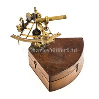 Lot 295 - A 5IN. RADIUS VERNIER SEXTANT BY ELLIOTT BROS....