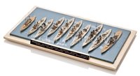 Lot 311 - A QUANTITY OF 1:1250 SCALE WATERLINE SHIP...