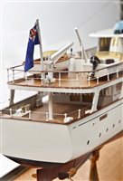 Lot 316 - A BOARDROOM-STYLE MODEL FOR THE M.Y. BEATRIZ...